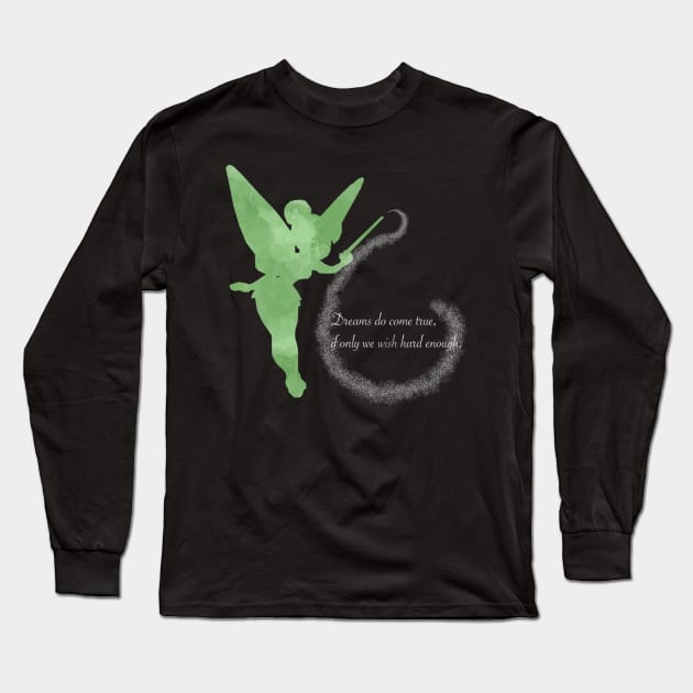 Dreams Do Come True - for Dark Colours Long Sleeve T-Shirt by RobertLewi